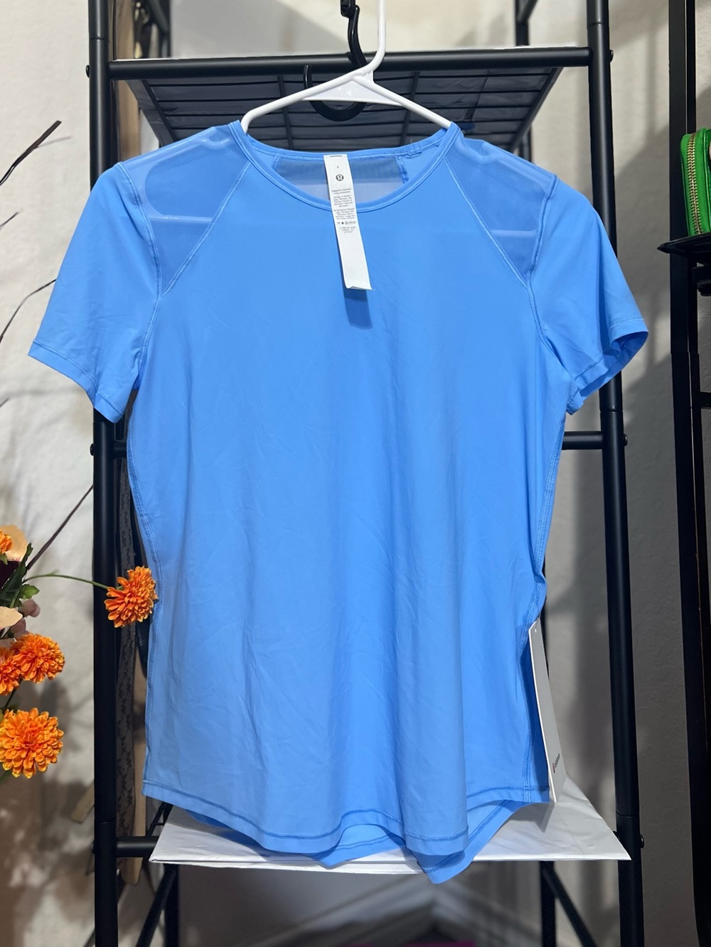 NWT lululemon athletica Light Blue Short-Sleeve Performance Tee